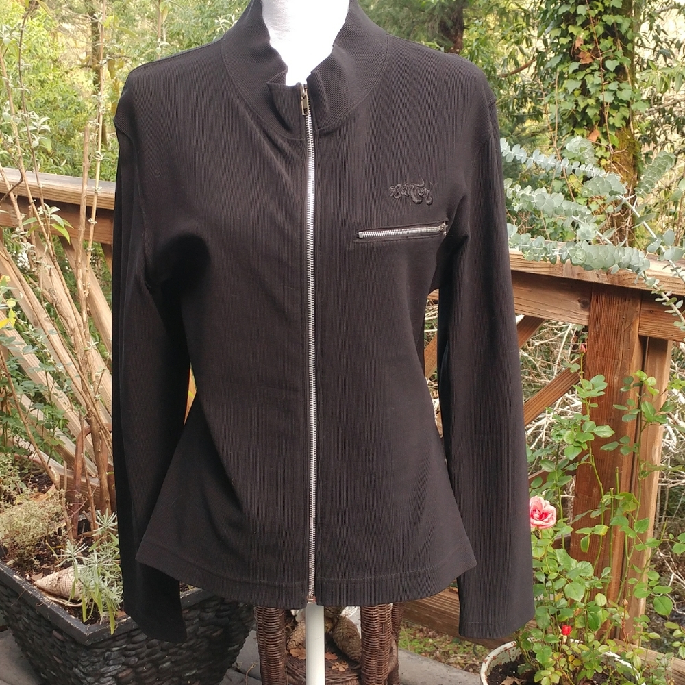 ❄Burton Lounge black zippered jacket